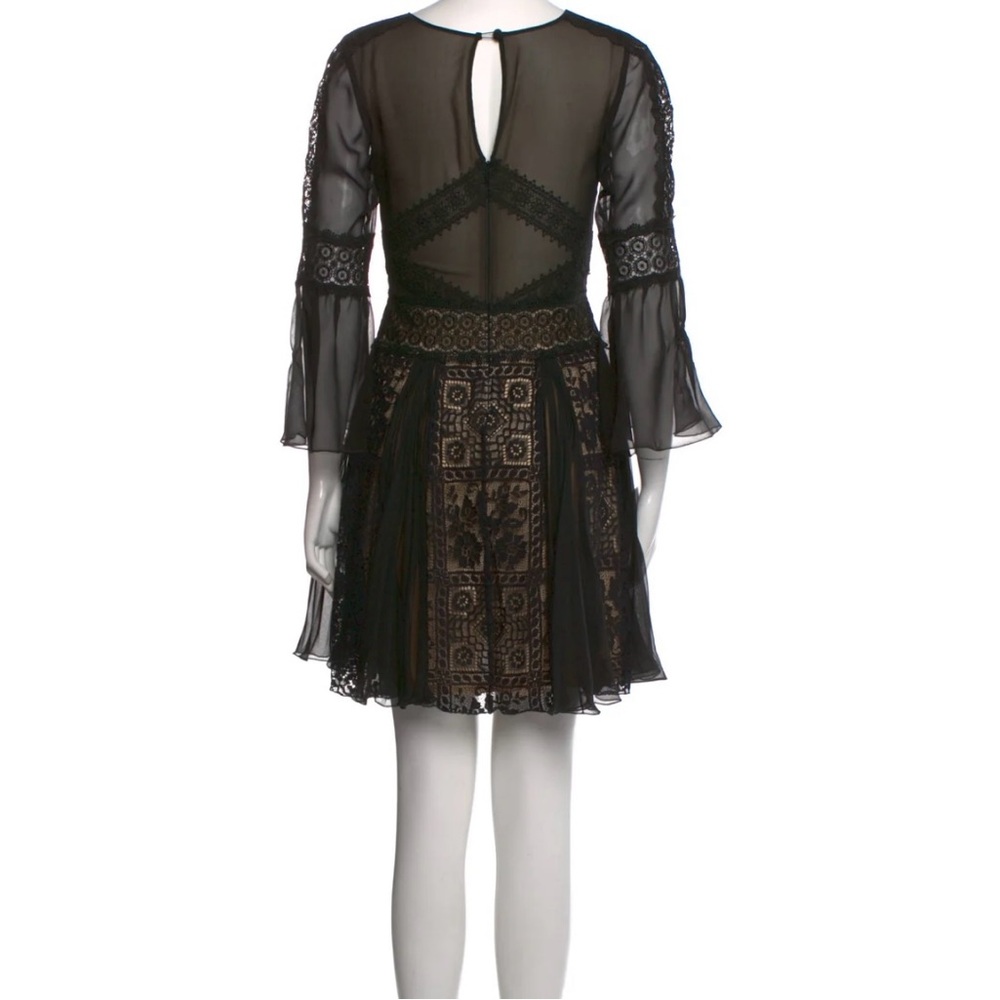 Tadashi Shoji Lace Mini Cocktail Dress - Picture 4 of 7
